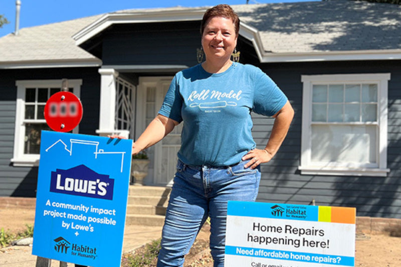 Partnering with Lowe's to Build More with Habitat for Humanity